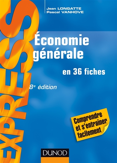 Vanhove Pascal - Economie générale Vanhove Pascal - Economie générale